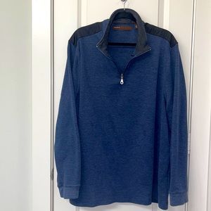 Perry Ellis quarter zip sz XXL